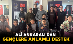 Ali Ankaralı’dan Gençlere Anlamlı Destek