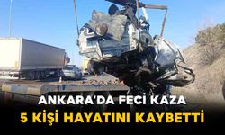 Ankara’da Feci Kaza: 5 Kişi Hayatını Kaybetti