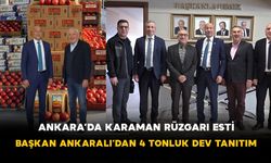 Ankara’da Karaman Rüzgarı Esti: Başkan Ankaralı’dan 4 Tonluk Dev Tanıtım Hamlesi