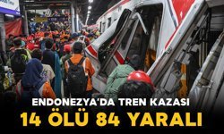 Endonezya'da tren kazası: 14 ölü, 84 yaralı