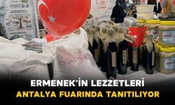 Ermenek’in Lezzetleri Antalya Fuarında Tanıtılıyor