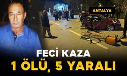 Feci kazada 1 kişi öldü 5 kişi yaralandı