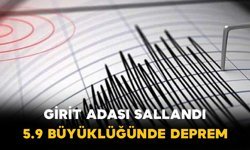 Girit Adası Sallandı: 5.9 Büyüklüğünde Deprem