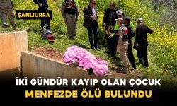 İki Gündür Kayıp Olan Çocuk Menfezde Ölü Bulundu