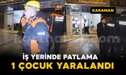 İş yerinde çakmak gazı bomba gibi patladı: 1 çocuk yaralandı