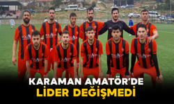 Karaman Amatör’de Lider Değişmedi