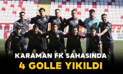 Karaman FK Sahasında 4 Golle Yıkıldı