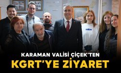 Karaman Valisi Hayrettin Çiçek’ten KGRT’ye Ziyaret