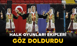 Karaman’da Halk Oyunları Ekipleri Göz Doldurdu