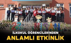 Karaman’da öğrencilerden anlamlı etkinlik