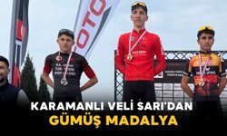Karamanlı Veli Sarı’dan Gümüş Madalya