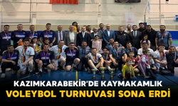 Kazımkarabekir’de Kaymakamlık Voleybol Turnuvası Sona Erdi