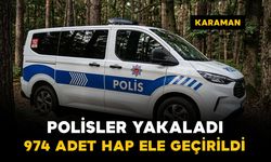 Kovalamaca elma bahçesinde bitti: 974 adet sentetik ecza ele geçirildi