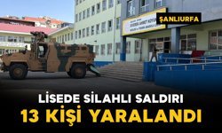 Lisede silahlı saldırı 13 yaralı