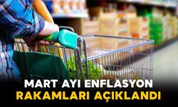 Mart Ayı Enflasyonu Açıklandı