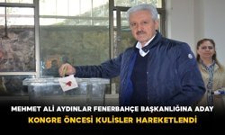 Mehmet Ali Aydınlar Fenerbahçe Başkanlığına Aday: Kongre Öncesi Kulisler Hareketlendi