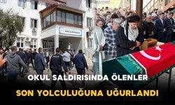 Okul saldırısında ölenler son yolculuğuna uğurlandı