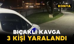Parka bıçaklı kavgada 3 kişi yaralandı