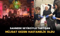 Sahnede Seyirciyle Tartışan Müjdat Gezen Hastanelik Oldu
