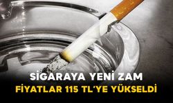 Sigaraya Yeni Zam: Fiyatlar 115 TL’ye Yükseldi