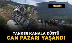 Tanker kanala düştü: can pazarı yaşandı