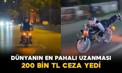 Trafikte Tehlikeli Anlar: Motosiklet Sürücüsüne 200 Bin TL Ceza
