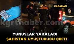 Yunus timleri yakaladı: uyuşturucu ele geçirildi