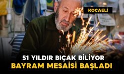 51 yıldır bıçak biliyor: Kurban Bayramı mesaisine başladı