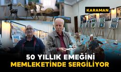 80 yaşındaki dalgıcın 50 yıllık deniz emeği memleketinde sergileniyor
