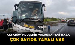 Aksaray-Nevşehir yolunda feci kaza: Çok sayıda yaralı var