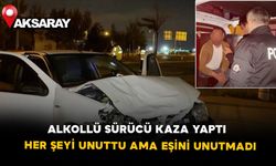 Alkollü Sürücü Kaza yaptı: Her Şeyi Unuttu Ama Eşini Unutmadı