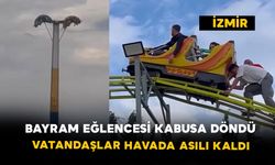 Bayram eğlencesi kabusa döndü: Vatandaşlar havada asılı kaldı