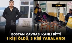 Bostan kavgası kanlı bitti, 1 kişi öldü, 3 kişi yaralandı