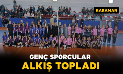 Ermenek’te Genç Sporcular Alkış Topladı
