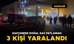 Hastanede doğal gaz patlaması: 3 yaralı