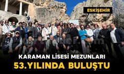 Karaman Lisesi mezunları 53. yıl buluşmasını Eskişehir’de gerçekleştirdi
