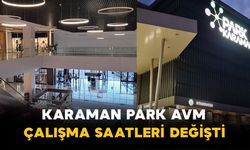 Karaman Park AVM’den Bayram Kararı!