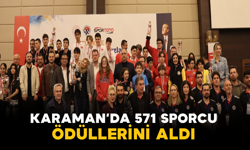 Karaman’da 571 Sporcu Ödüllerini Aldı