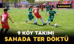 Karaman’da 9 Köy Takımı Sahada Ter Döktü