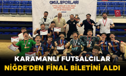 Karamanlı Futsalcılar Niğde’den Final Biletini Aldı