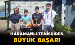 Karamanlı Tenisçiden Büyük Başarı