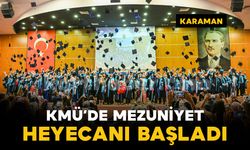 KMÜ'de mezuniyet heyecanı başladı