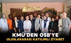 KMÜ’den Karaman OSB’ye uluslararası katılımlı ziyaret
