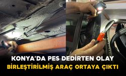Konya’da pes dedirten olay: Birleştirilmiş araç ortaya çıktı