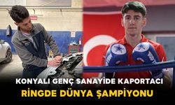 Konyalı Genç Sanayide Kaportacı Ringde Dünya Şampiyonu