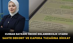 Kurban Bayramı öncesi dolandırıcılık uyarısı: Sahte dekont ve kapora tuzağına dikkat