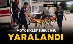 Motosikletli kazada yaralandı
