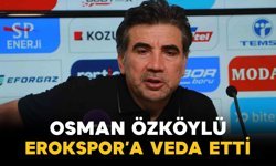 Osman Özköylü Erokspor’a Veda Etti