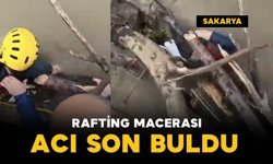Rafting acı sonla bitti