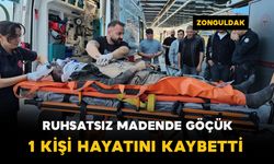 Ruhsatsız madende göçük: 1 kişi hayatını kaybetti